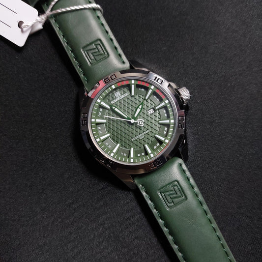 Reloj NAVIFORCE Cuero Verde