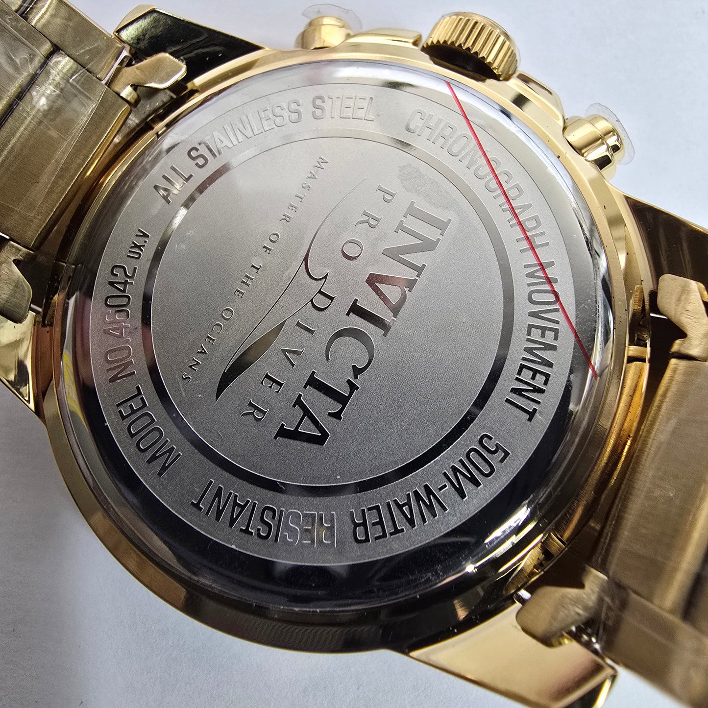 Reloj INVICTA Pro Diver Gold Inox 45mm (46042)