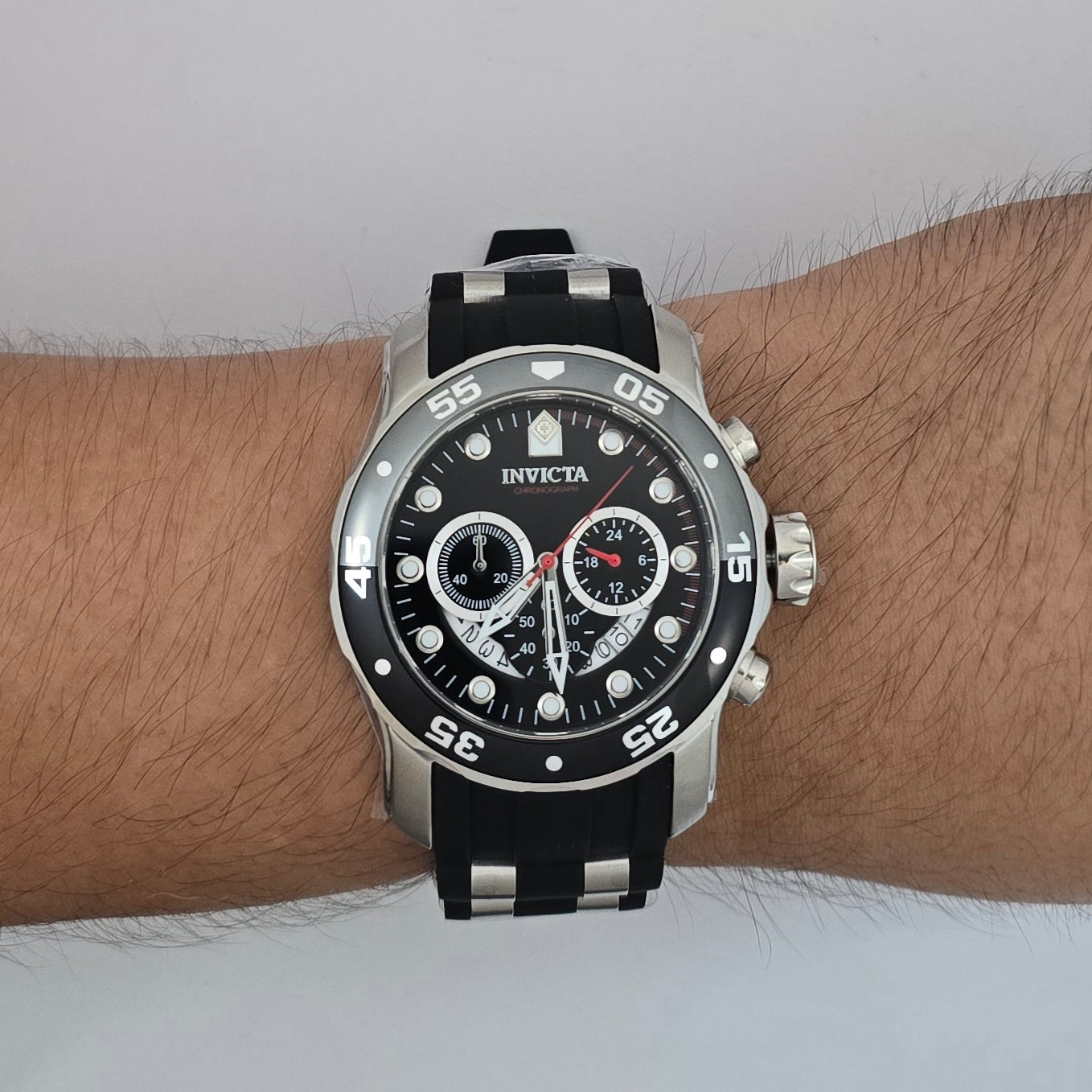 Reloj INVICTA Pro Driver SCUBA Silver Black BiTono 48mm (37230)