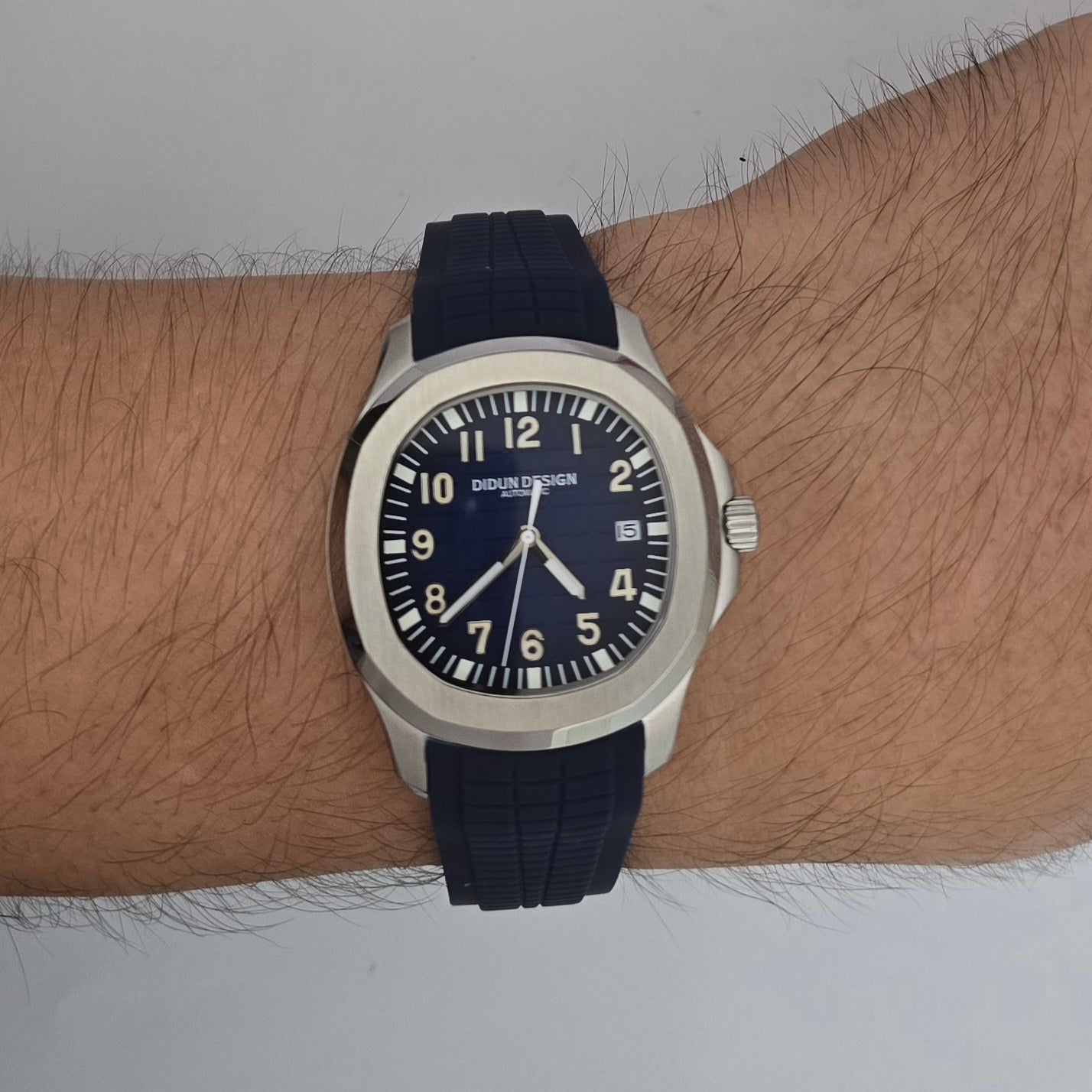 Reloj Automático Mecánico DIDUN Inspiración Aquanut Blue