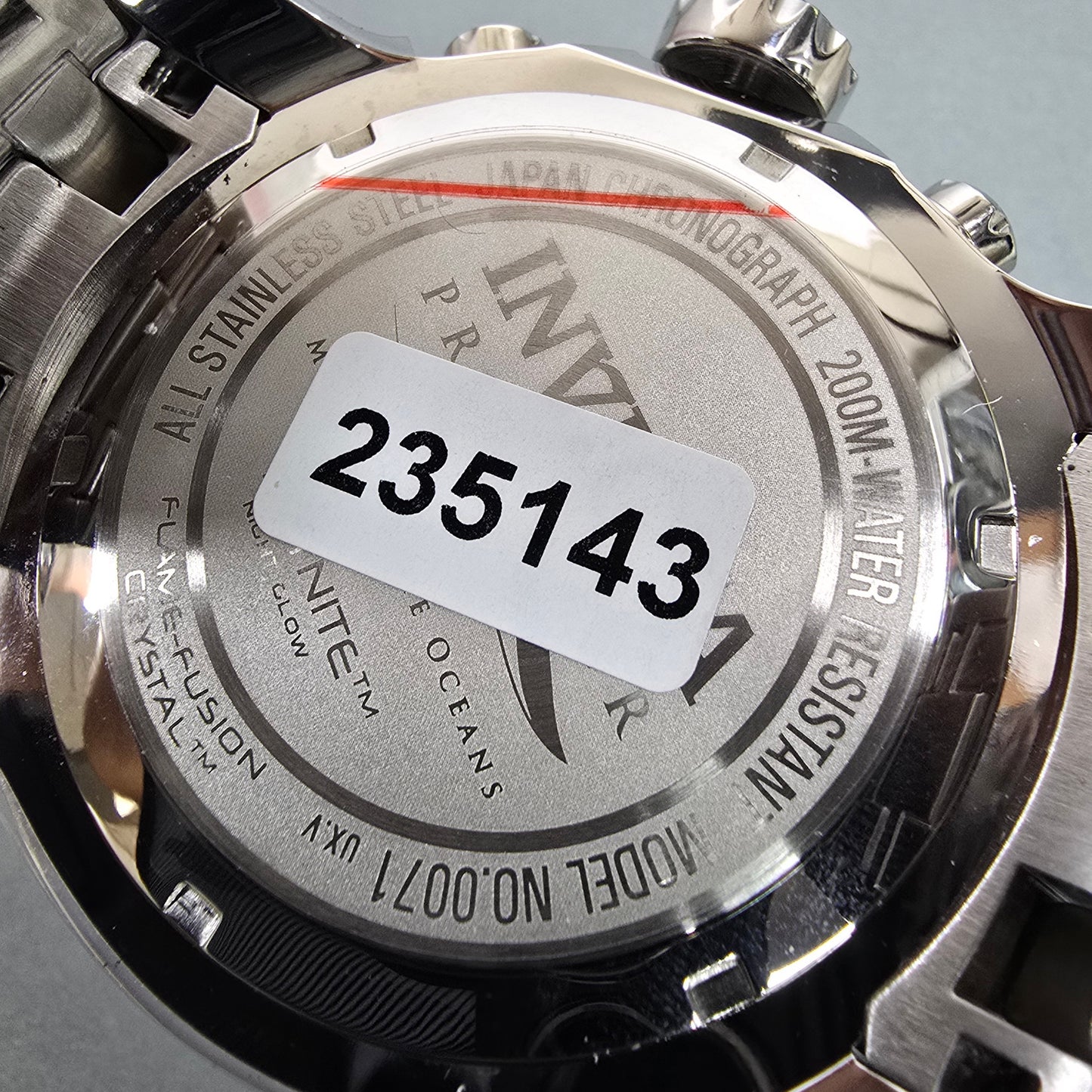 Reloj INVICTA Pro Driver SCUBA Full Silver 48mm (0071)