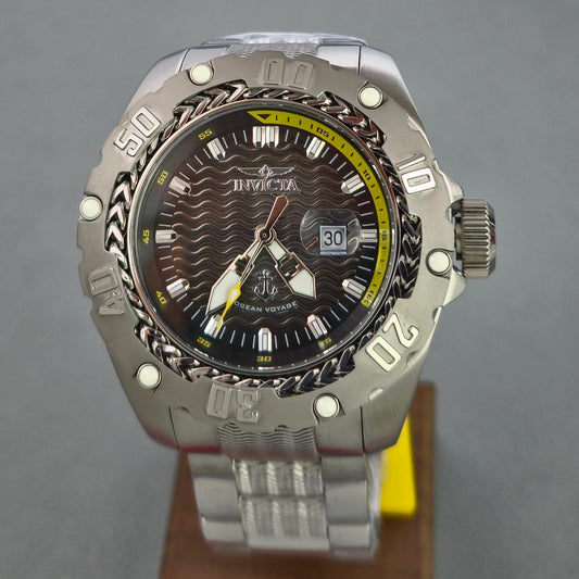 Reloj INVICTA Ocean Voyage Excursion Yellow Steel 52mm (47740)