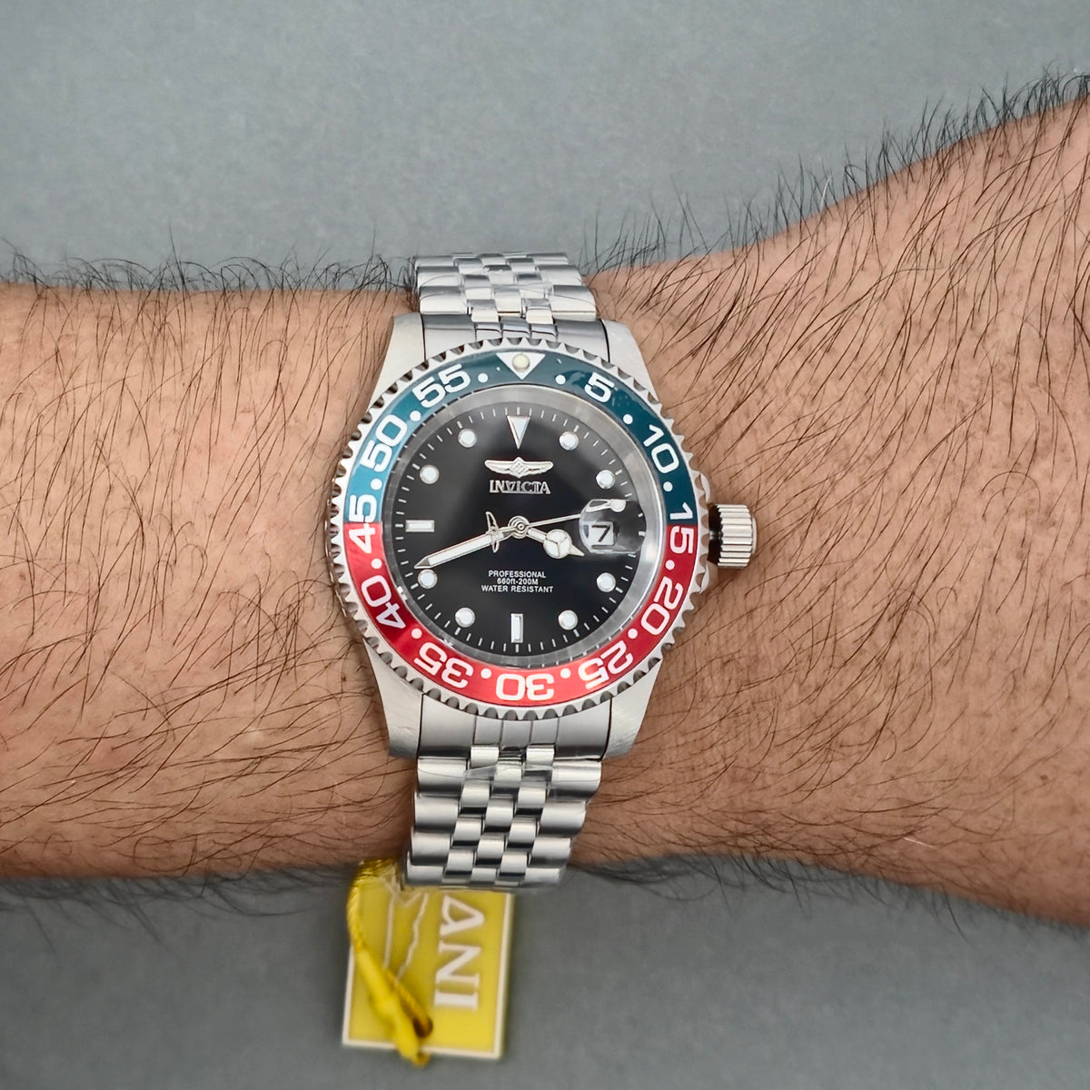 Reloj INVICTA Pro Diver Submariner Jubilee Pepsi 200metros 40mm (34102)