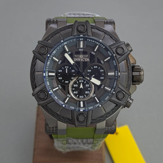 Reloj INVICTA Bolt Surge GunMetal 52mm (49807) + Estuche Aluminio