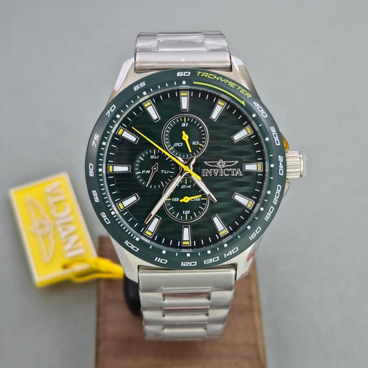 Reloj INVICTA Racing Slipcore Green 44mm (47549)