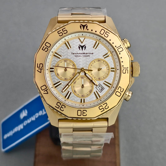 Reloj TechnoMarine Mare Vivo Gold 44mm (TM-225083)