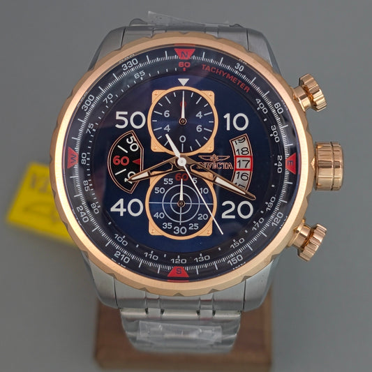 Reloj INVICTA Aviator Rose Blue 48mm (17203)