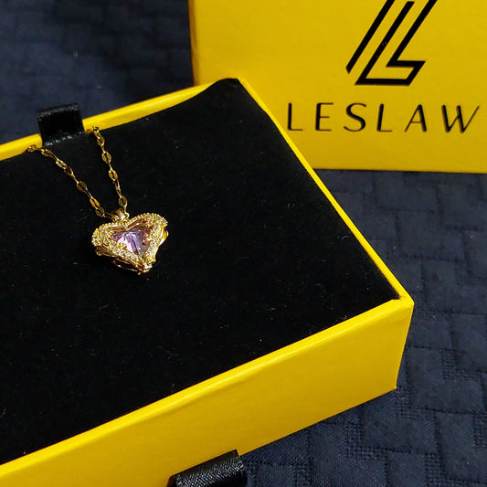 Collar Corazón de Océano ✨