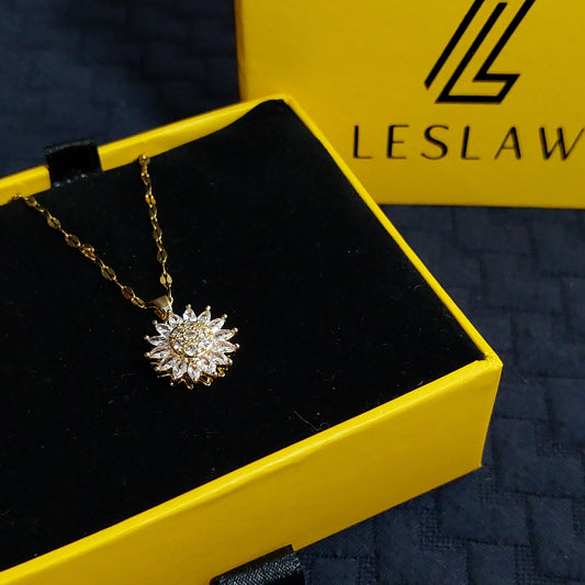 Collar Girasol Giratorio 🌻