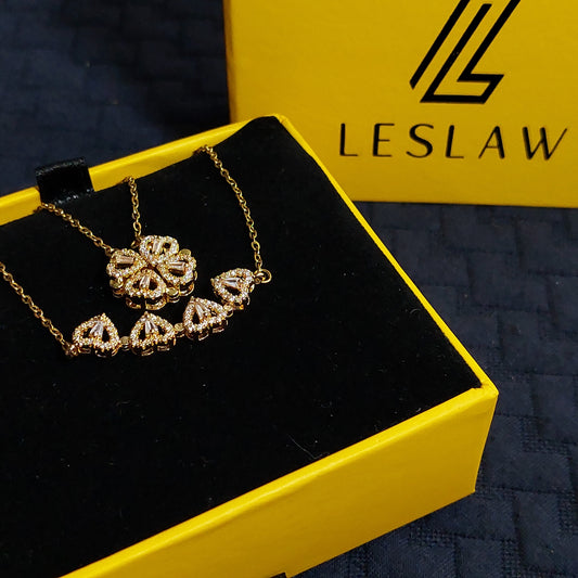 Collar Trébol de Corazones 🍀️💝