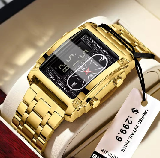 Reloj BINBOND Chrono Dual Time