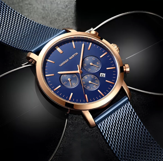 Reloj HANNAH MARTIN Blue Elegance