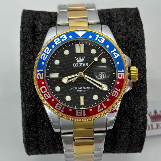 Reloj OLEVS Pepsi Bicolor Original