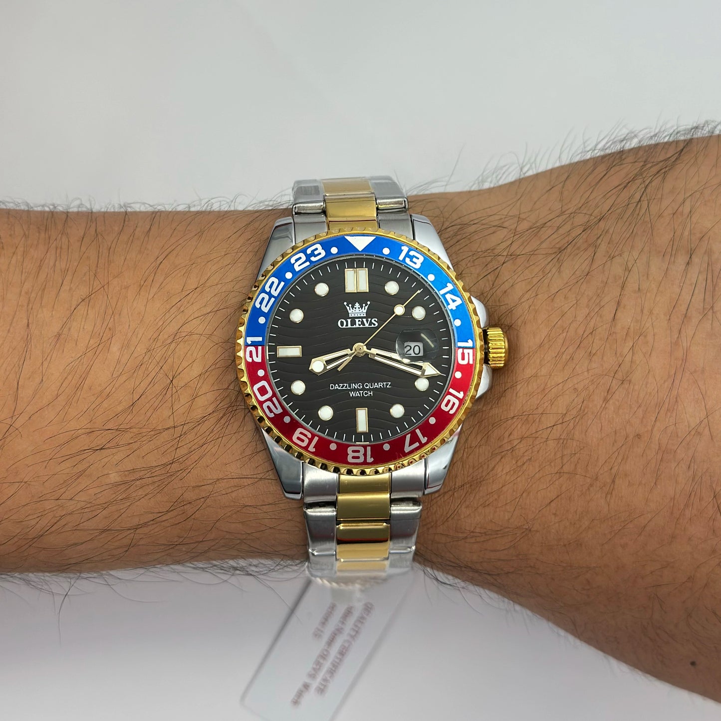 Reloj OLEVS Pepsi Bicolor Original