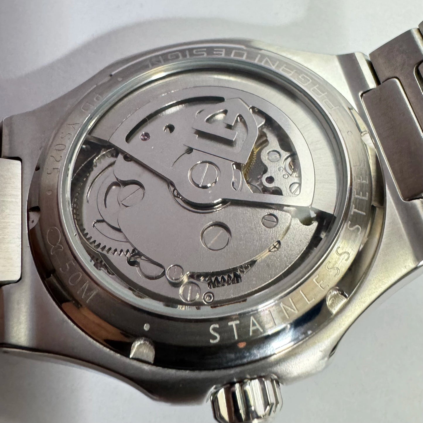 Reloj Automático PAGANI DESIGN Open Heart Blue (PDYS025)