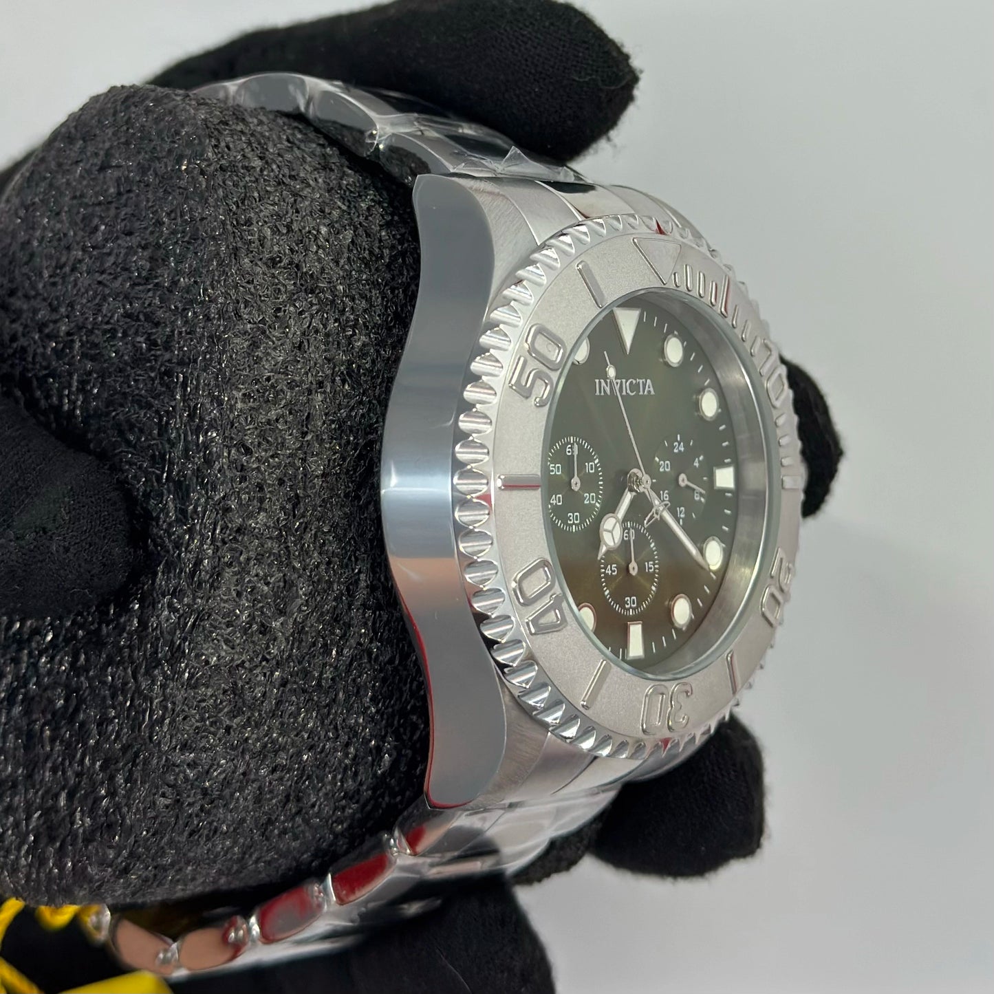 Reloj INVICTA Pro Driver Silver Green 200Metros 47mm