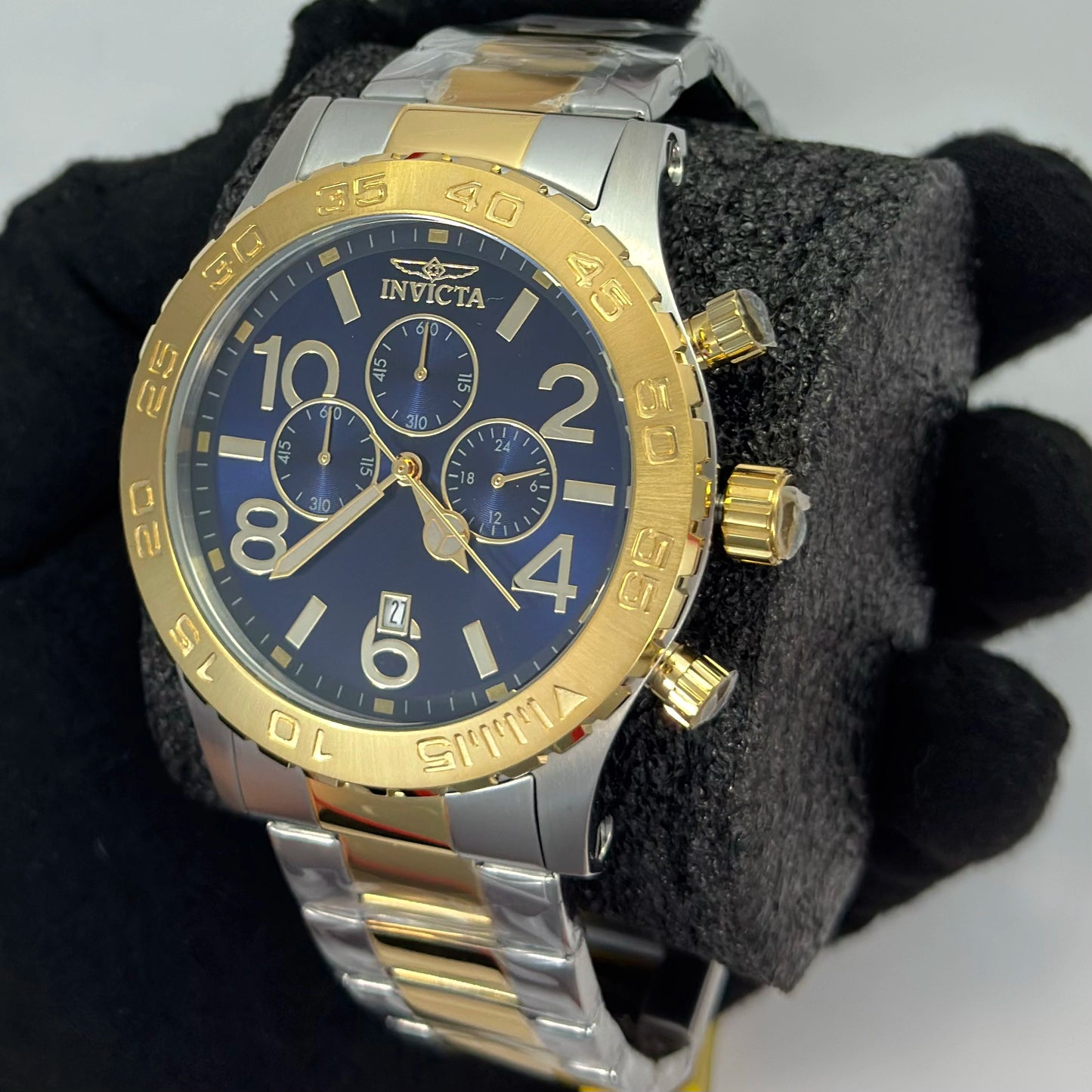 Reloj INVICTA Speciality Pulse Cronógrafo AzulMarino 50mm