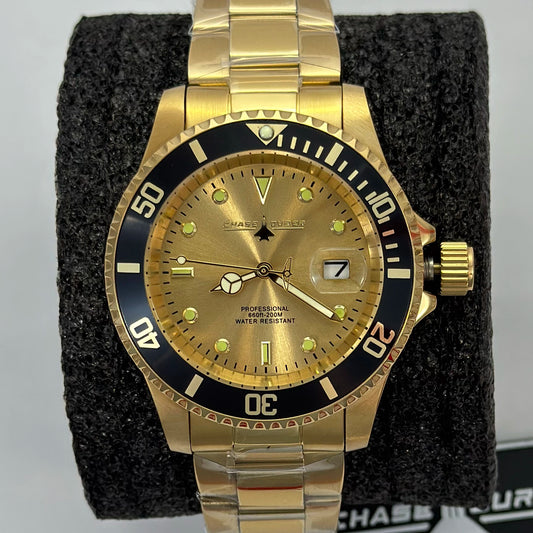 Reloj CHASE DURER Submarino Gold Submarino 200 Metros 40mm