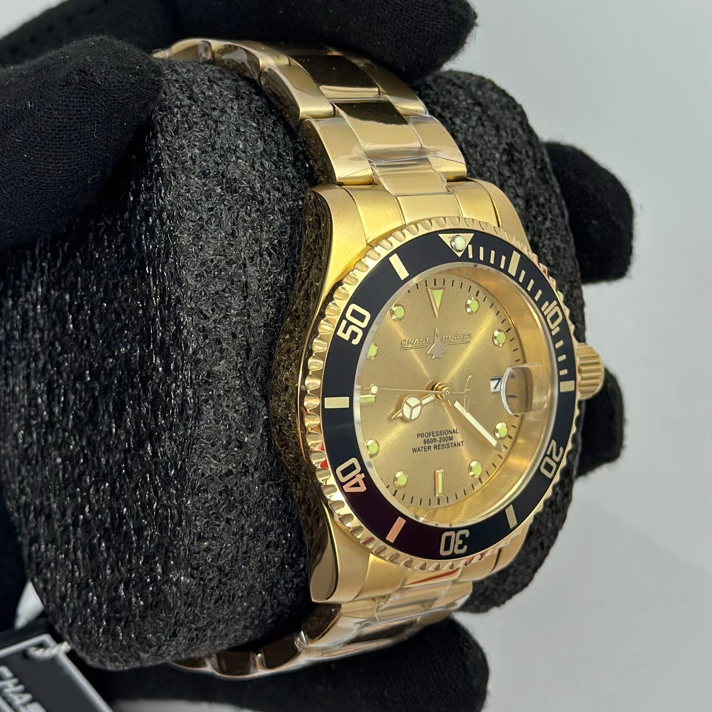 Reloj CHASE DURER Submarino Gold Submarino 200 Metros 40mm