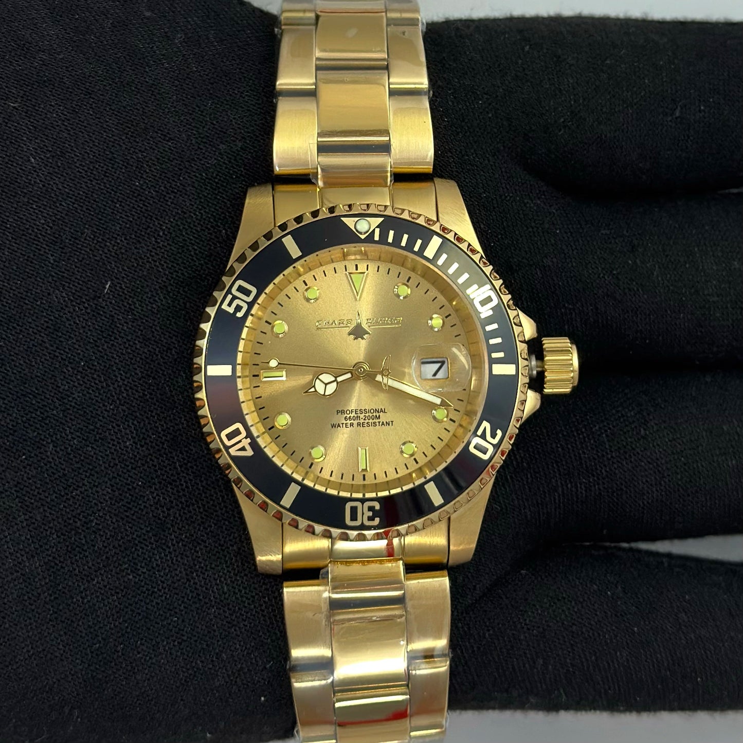 Reloj CHASE DURER Submarino Gold Submarino 200 Metros 40mm