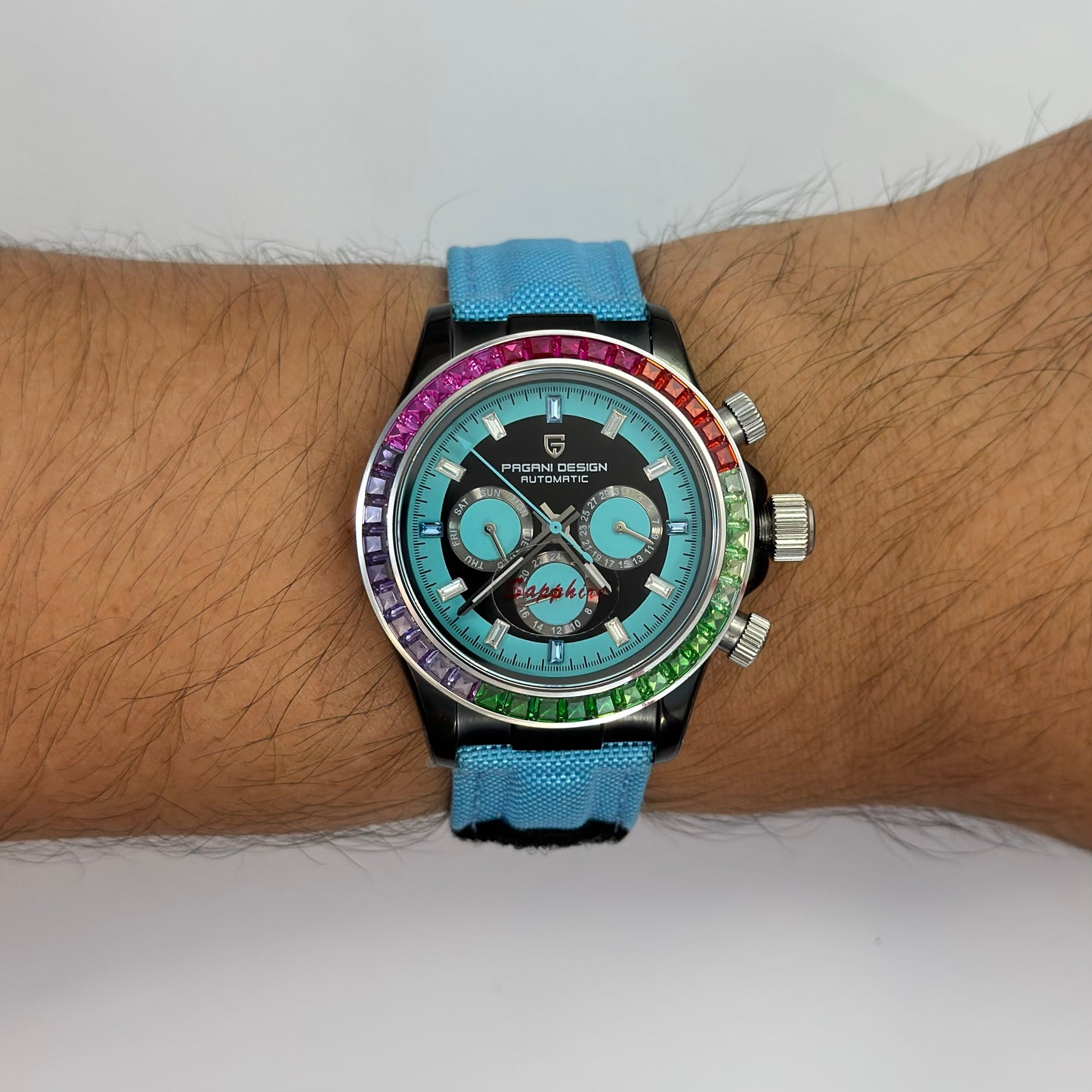 Reloj Automático PAGANI DESIGN Daytona Rainbow (PD1732)