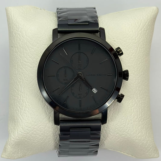 Reloj HANNAH MARTIN Acero Inox Dark Original