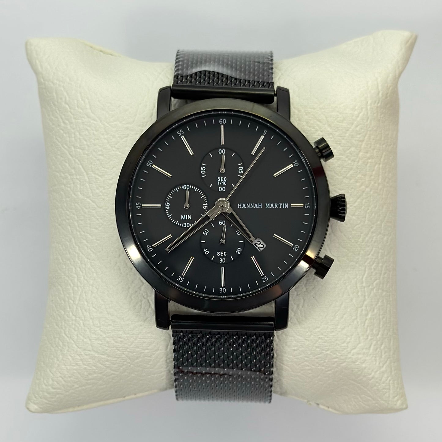 Reloj HANNAH MARTIN Minimalist Noir