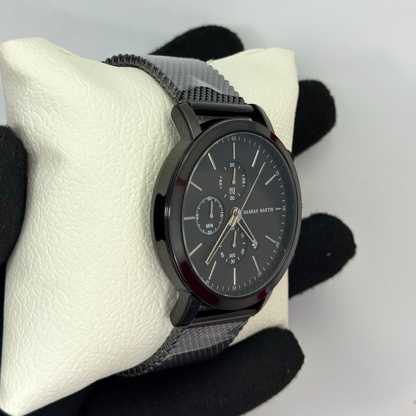 Reloj HANNAH MARTIN Minimalist Noir