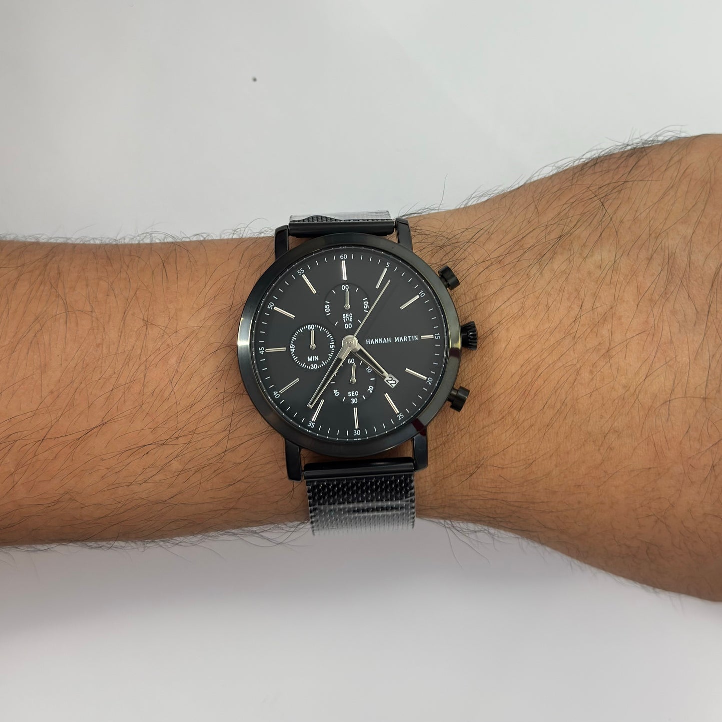 Reloj HANNAH MARTIN Minimalist Noir