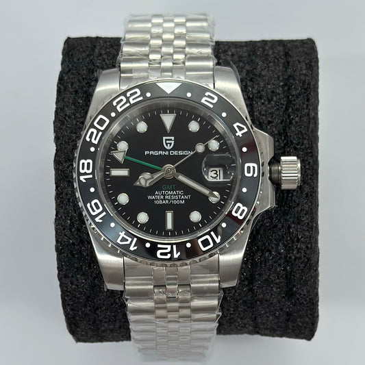Reloj Automático PAGANI DESIGN GMT MASTER II Jubilee Noir (PD1662)