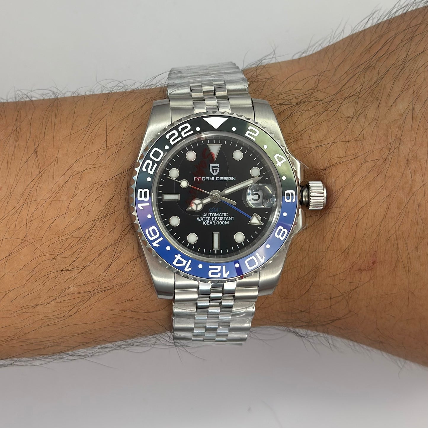 Reloj Automático PAGANI DESIGN GMT MASTER II Jubilee (PD1662)