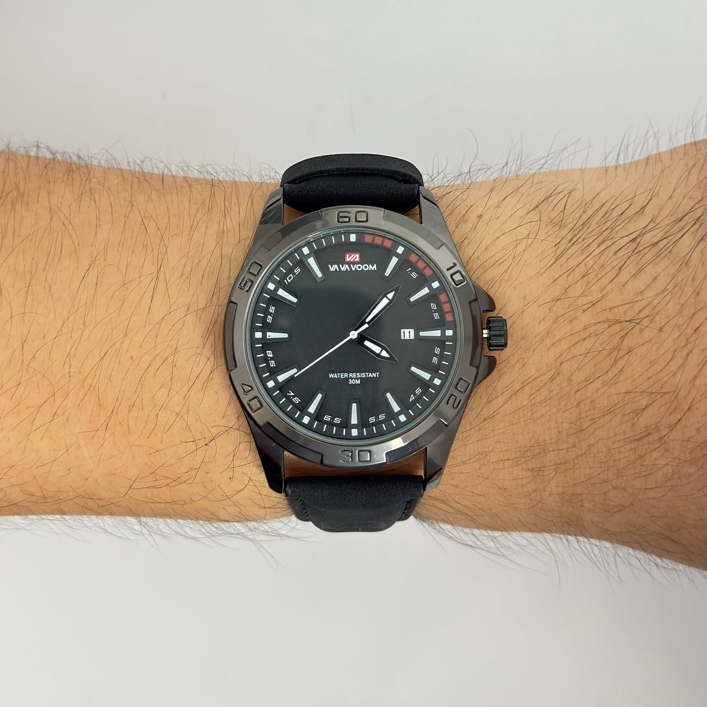 Reloj VAVOOM Dark Cuero Elegant