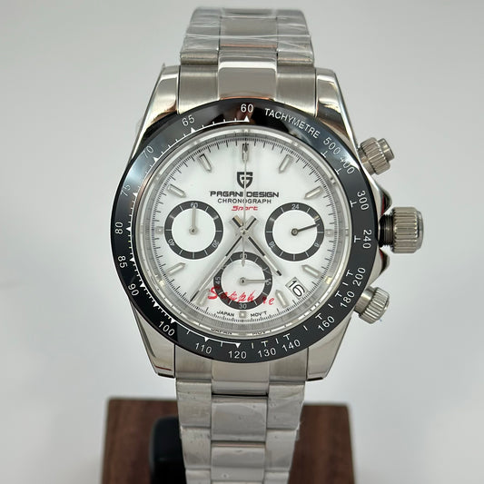 Reloj PAGANI DESIGN Daytona Silver White (PD1644)