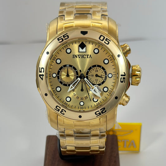 Reloj INVICTA Pro Driver SCUBA Gold 48mm (0074)