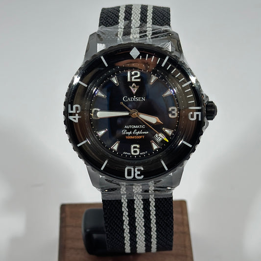 Reloj Automático CADISEN Deep Explorer Black (C8239)