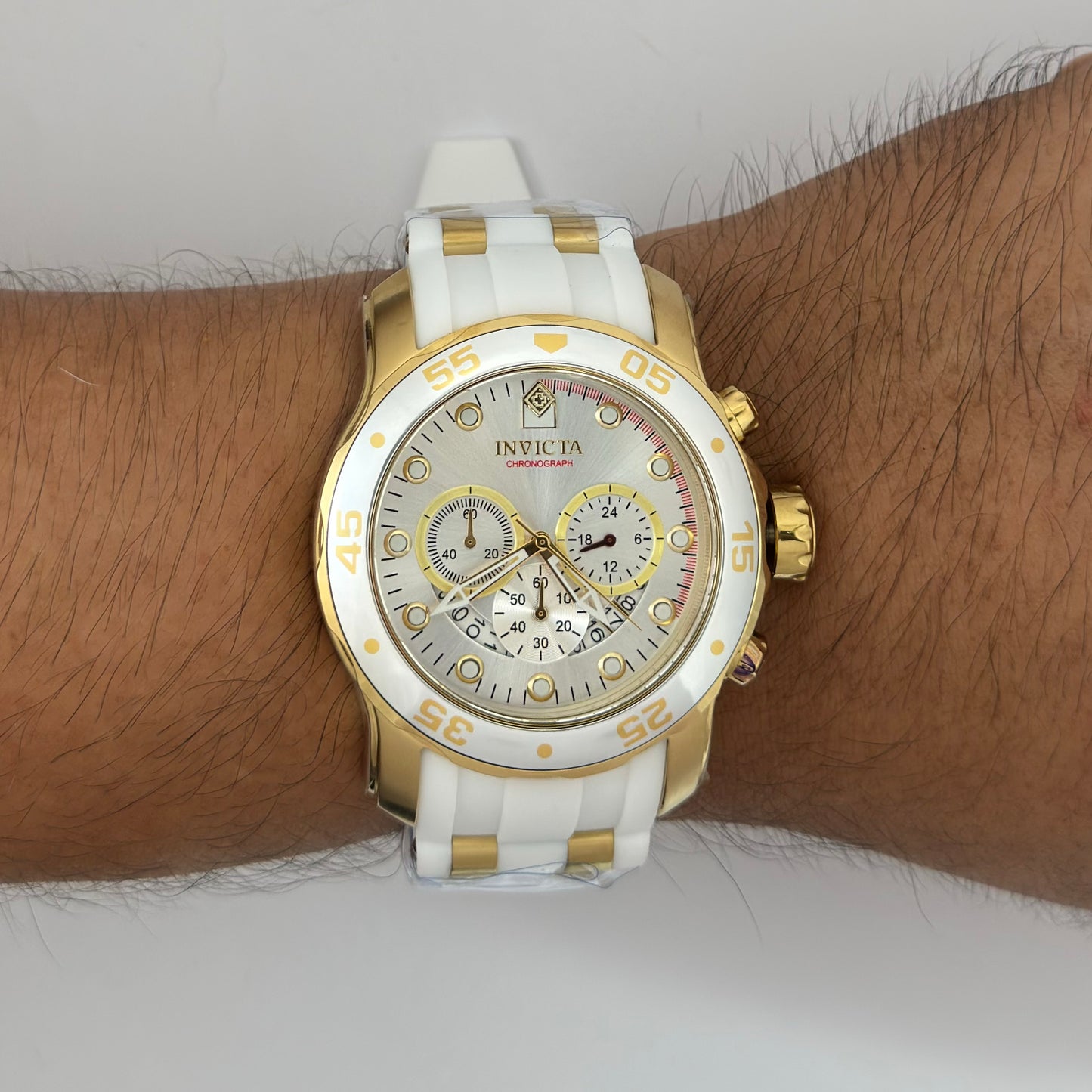 Reloj INVICTA Pro Diver SCUBA White Gold 45mm (20291)