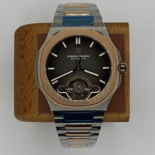 Reloj Automático PAGANI DESIGN Open Heart Rose (PDYS025)