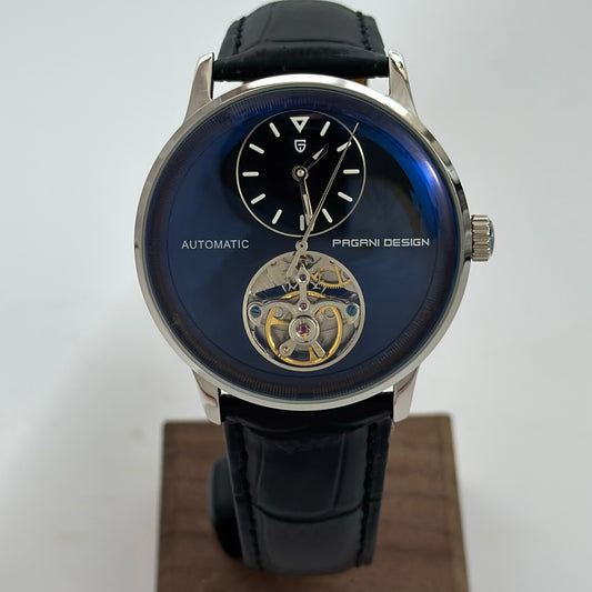 Reloj Automático PAGANI DESIGN Imperium Tourbillon Silver Black (PD1796)