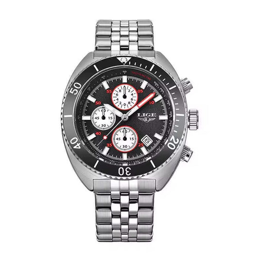 Reloj LIGE Estilo Submarino Cronógrafo