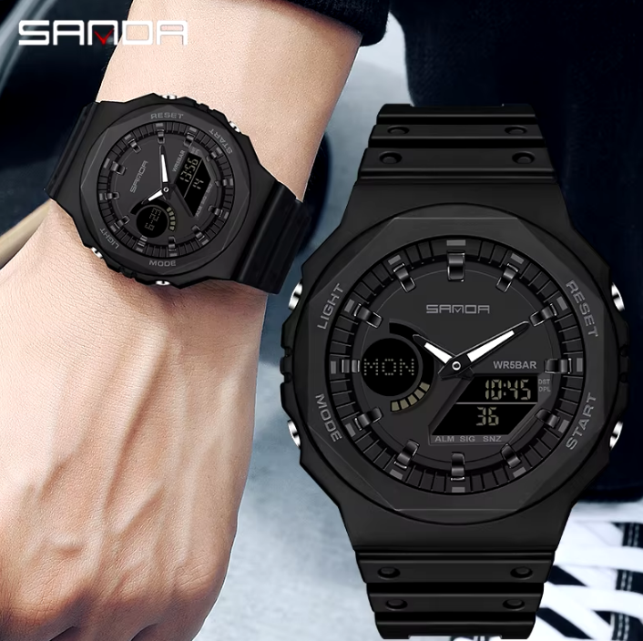 Reloj SANDA Deportivo Dark Militar