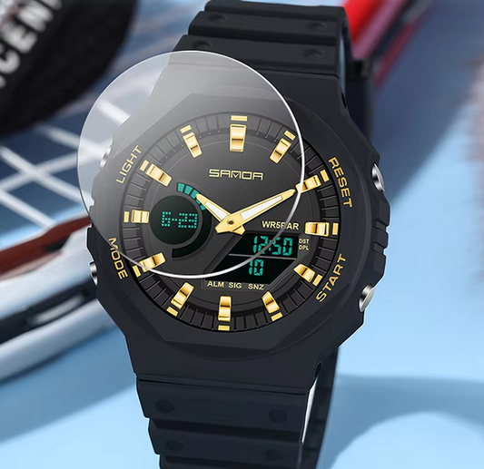 Reloj SANDA Deportivo Gold Militar