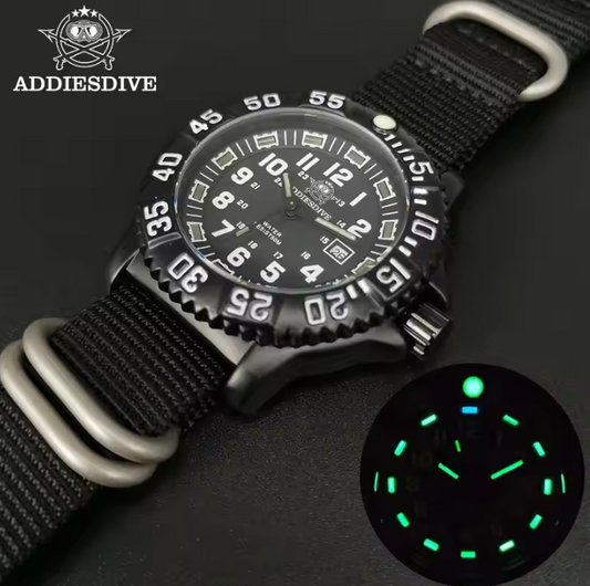 Reloj ADDIESDIVE Estilo Militar 50M