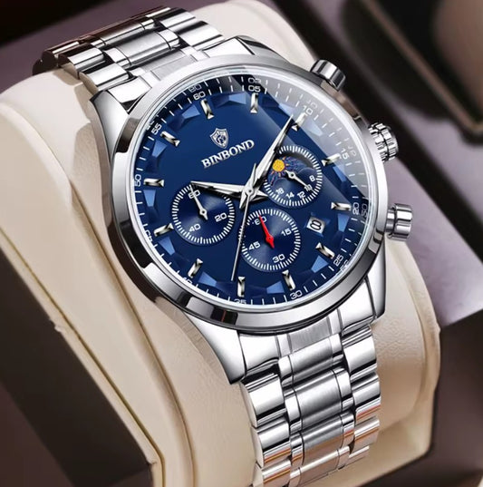 Reloj BINBOND Ejecutivo Azul