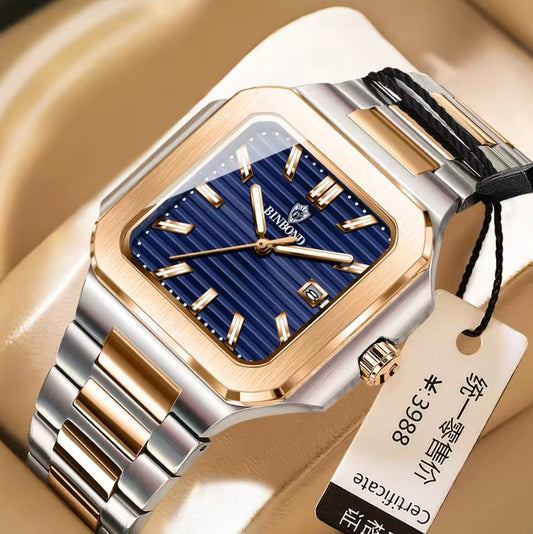 Reloj BINBOND Diseño Cuadrado Original