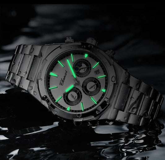 Reloj CHENXI Cara Blanca Acero Inoxidable