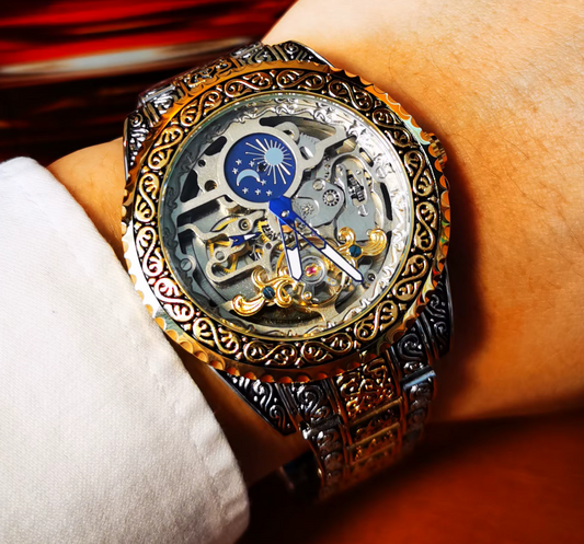 Reloj FORSINING Imperial Gold Automatico Original