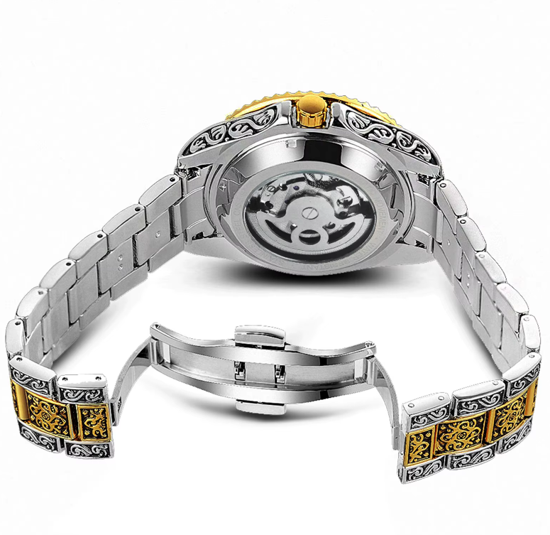 Reloj FORSINING Imperial Gold Automatico Original