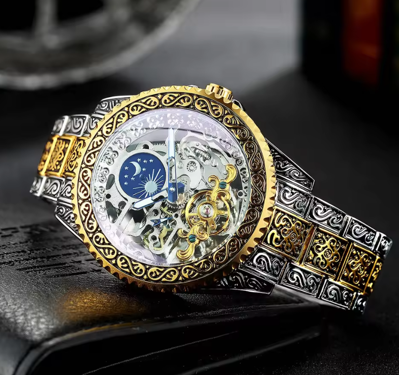 Reloj FORSINING Imperial Gold Automatico Original