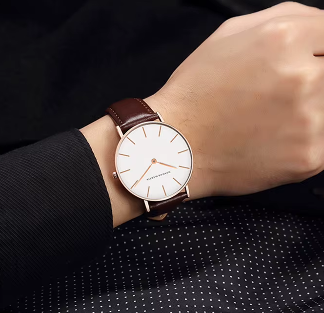 Reloj HANNAH MARTIN Classic Cuero