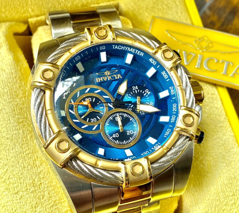 Reloj INVICTA Bolt Dorado 52mm
